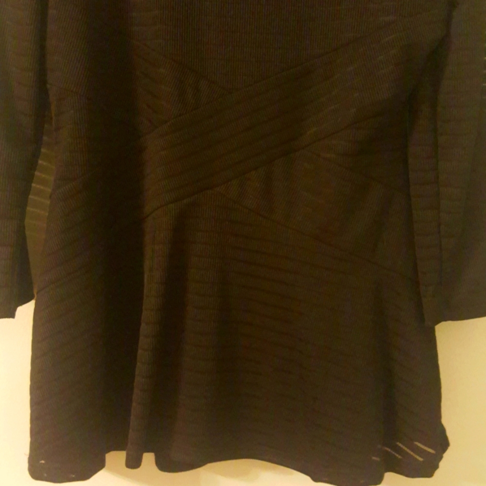 ECI New York lined top Size M Black - Picture 7 of 8
